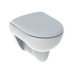 Geberit - Pack wc suspendu à fond creux Renova Compact avec abattant - 500.804.00.1