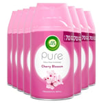 8 x Air Wick Freshmatic Max Refill Automatic Spray Pure Cherry Blossom 250ml