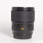 Leica Used Summicron SL 35mm f/2 ASPH Lens Black Anodised