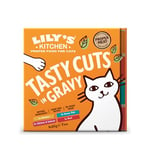 Lily's Kitchen Natural Adult Wet Cat Food in Gravy - Tasty Cuts Mixed Multipack - Complete Grain-Free Recipes (48 Tins x 85g)