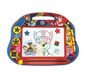 Lexibook Magic Magnetic Paw Patrol Helper on Four Paw Planche à dessin, Tableau magnétique pour enfants, Jouet artistique créatif pour filles et garçons, stylo et aimants, bleu/rouge, CRPA550