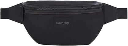 Calvin Klein Men's Ck Remote Pro Waistbag Crossovers, Ck Black, One Size