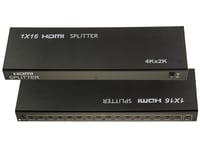 SPLITTER HDMI 1.4 16 PORTS - RESOLUTION 4K 2160x3840 à 30Hz COMPATIBLE 3D - Duplique le son et l'image d'une source HDMI