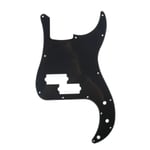 Musiclily 1Ply Black 13 Hole Pickguard For Fender USA Standard Precision Bass PB