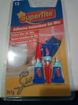 Colle En Gel 3 Unités X 1 Gramme Instantané Super Glue Loctite Marque Supertite