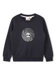 Timberland Kids' Logo Graphic Sweatshirt, Dark Blue