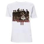 LED ZEPPELIN - LZ II PHOTO WHITE T-Shirt Medium