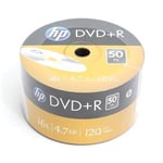 DVD-R-levyt HP, 4,7GB 16X SP*50