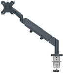 Leitz Ergo - Monteringssats (Spring-Assisted Single Arm) - För Lcd-Display - Space Saving - Metall - Mörkgrå - Skärmstorlek: 17"-32"