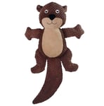 Record - Jeu pour Chiens en Peluche Plushy avec Squeaker et Effet Crunchy - Jouet pour Chien résistant à la Mastication | Castor, 50 cm