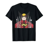 Marvel X-Men Wolverine Classic Comic Snikt Vintage T-Shirt