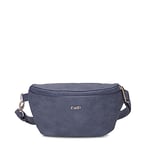 ZWEI Mademoiselle.M MH4 Hip Bag Nubuk-Blue Womens 25x12x7cm