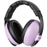 Procase Casque Anti Bruit Bébé, Casque Pliable Réglable Confortable Jusqu'à 36 Mois, avec Une Atténuation de NRR 22dB, Serre-tête Souple pour Milieu Bruyant ou Stressant -Rose