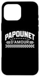 Coque pour iPhone 16 Pro Max Papounet d'amour cadeau anniversaire papa fête des pères