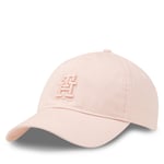 Keps Tommy Hilfiger Beach Summer Soft Cap AW0AW16170 Rosa