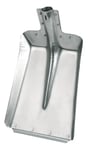 Kerbl Pelle en Aluminium Taille 5 (Largeur 28 cm, Pelle de Jardin/Pelle d'écurie, en Aluminium, avec Bord de Pare-Chocs galvanisé, Pelle à Neige, sans poignée) 2973