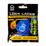 Lock Laces No Tie Shoelaces Royal Blue, OneSize