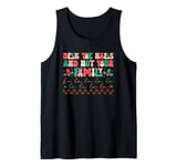 Deck The Halls And Not Your Family Holiday Fun Tank Top