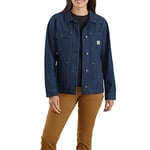 Carhartt Women's Relaxed Fit Fleece Pullover Jacket, Basin, XL