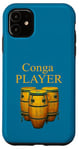 Coque pour iPhone 11 Instrument de musique à percussion Conga