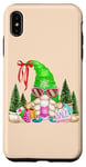 iPhone XS Max Funny Christmas Shopping Gnome For Women Friday Shopping Mom Case