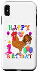 Coque pour iPhone XS Max Poulet 1 an 1e anniversaire fille poulet