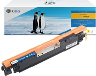 G&G G&G Toner Compatible With Cf352a, Yellow, 1000S, Nt-Ph352y, Hp 130A, For Hp Color Laserjet Pro M176n, M177fw, N