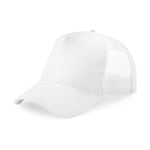 Beechfield Junior Snapback Trucker - keps - White/White - One Size