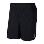 Nike Men Challenger 7" Running Shorts - Black/Black/Reflective Silver, M