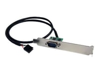 Startech.Com Motherboard Serial Port - Internal - 1 Port - Bus Powered - Ftdi Usb To Serial Adapter - Usb To Rs232 Adapter (Icusb232int1) - Seriell Adapter - Usb 2.0 Lav Profil - Rs-232