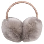 Justay Comf Cache-Oreilles Femme Homme Hiver Chauds Léger Cadeau Noël Fleece Ear Warmers Fourrure Peluche Extérieur Doux