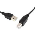 1.8 METRE USB PC TO PRINTER CABLE Long Connector Wire Cord Lead Scanner Drive PC