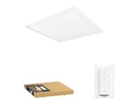 Philips Hue White Ambiance Aurelle - Taklampe - Led - 46.5 W - Varm Til Kjølig Hvitt Lys - Kvadrat - Hvit