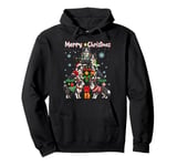 Border Collie Dogs Merry Christmas Tree Dog Lovers Matching Pullover Hoodie