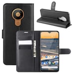 LMFULM® Protective Case for Samsung Galaxy Note20 (6.42 Inch) PU Leather Case Magnetic Wallet Case Up-Down Flip Design Stent Function Flip Case Cover Brown