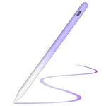 TQQ Stylus Pen for Apple iPad (2018-2024), 2nd Generation Pencil with Tilting Detection & High Precision, Compatible iPad 6th~10th Gen iPad Pro 11"/12.9"/13" iPad Air 3rd-6th iPad Mini 5th/6th