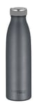 THERMOcafé by THERMOS TC Bottle Bouteille Isotherme en Acier Inoxydable Gris Mat 500 ML