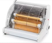 1200W Daewoo Electric Heater 2 Bar Ceramic, Heavy-Duty Portable Room Heater UK