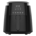 KUMTEL Friteuse à air numérique XL de 5,5 l, 1500 W, avec 8 fonctions préréglées et minuterie de 60 minutes, friteuse à air chaud pour une cuisson saine sans huile, pâtisserie, barbecue, contrôle