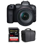 Canon EOS R6 + RF 24-105mm f/4L IS USM + SanDisk 64GB Extreme PRO UHS-II SDXC 300 MB/s + Sac | Garantie 2 ans
