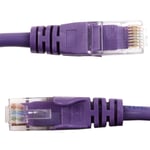 1m Purple ETHERNET CABLE Cat5e Network Internet Games TV PC Computer RJ45 Lead