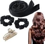 Hair Curlers for Long Hair, Heatless Curling Rod Headband Extra Long, Soft Hair