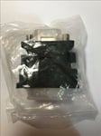 Apple DVI MALE to VGA FEMALE Adapter Black Stumpy Convertor