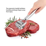 Stainless Steel Meat Hammer Small Precise Kitchen Tool For Easy Meat Prep FIG UK