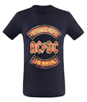 AC/DC Maillot pour Hommes M Noir