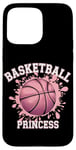 Coque pour iPhone 15 Pro Max Joueuse de basket-ball Basketball Princess