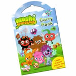 Moshi Monsters Carry Pack - Height Chart Stickers Poster Colouring Page & More