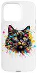 iPhone 15 Pro Max Splash Art York Chocolate Cat Case