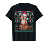 Ugly Coyote Lovers Xmas Sweater Santa Christmas T-Shirt