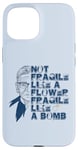 iPhone 15 Ruth Bader Ginsburg NOT FRAGILE LIKE A FLOWER BOMB RBG Meme Case